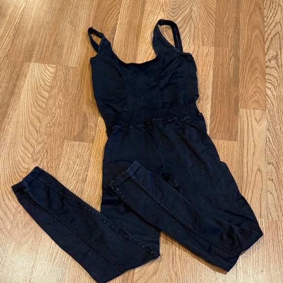 Free People Good Karma Onesie XS/S Black Sleeveless Jumpsuit - Picture 3 of 8